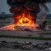 Catastrophic Fireball: Ups Cargo Plane Crash Rocks Louisville, Kentucky, Killing At Least Seven 8 Massive Fireball And Thick Black Smoke Engulf The Crashed Ups Cargo Plane Near The Louisville Airport As Fire Crews Battle The Blaze.