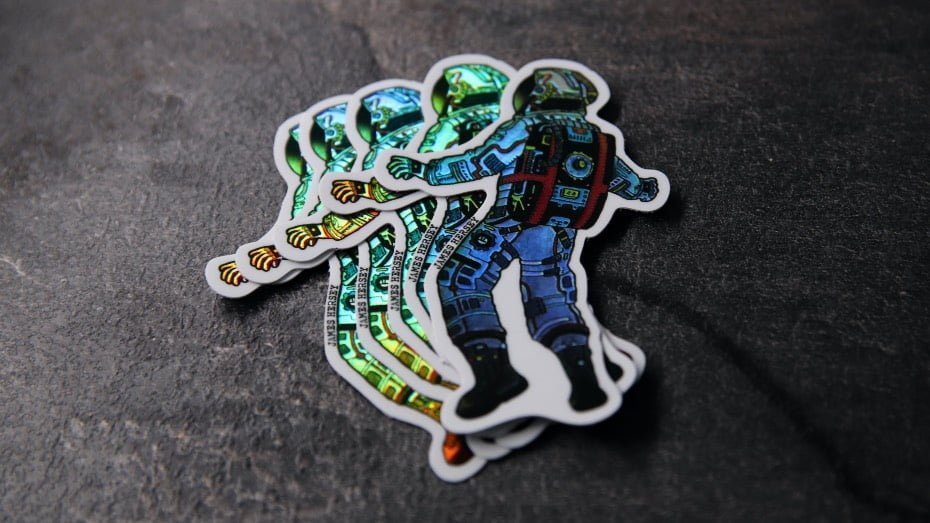 The Function Of Holographic Stickers