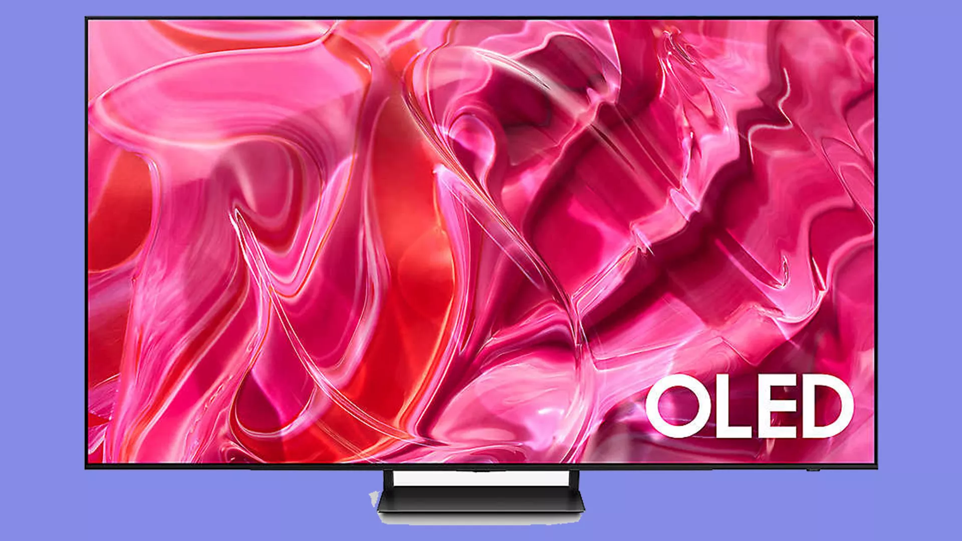 A Revolutionary Samsung 83-Inch Oled Tv Showcasing Its Immersive Visuals And Cutting-Edge Design.