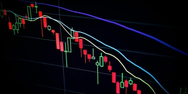 An image depicting an example of a candlestick chart