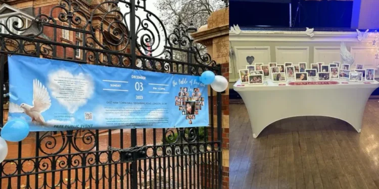 Annual London Event Held To Remember Lives Of People Killed In Tragic Circumstances