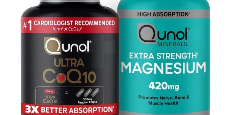Ubiquinol Coq10 And Magnesium