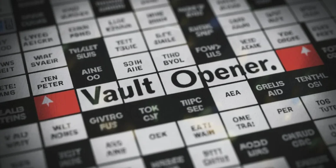 Vault Opener Nyt Crossword
