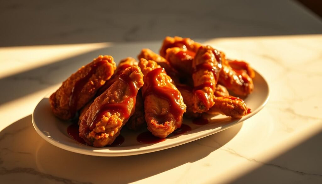 Boneless Wings And Sauce