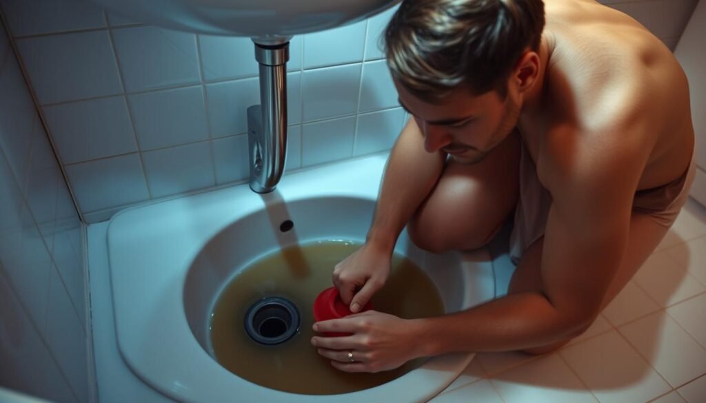 Clearing A Clogged Drain