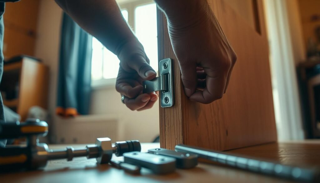 Door Hinge Installation