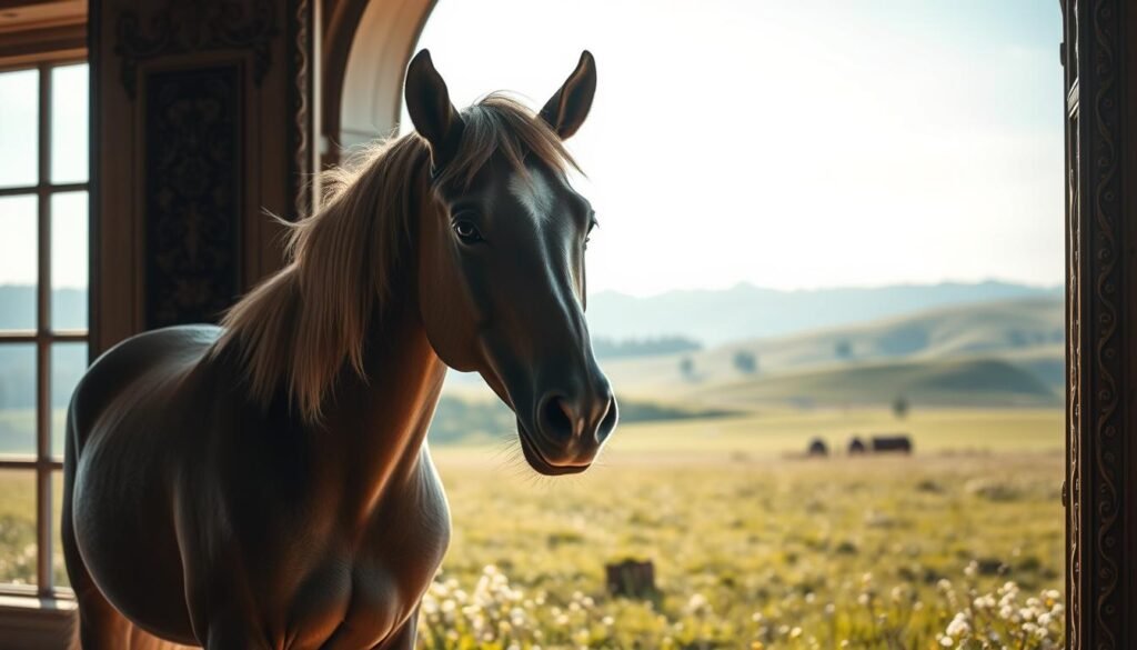 Horse Screen Background