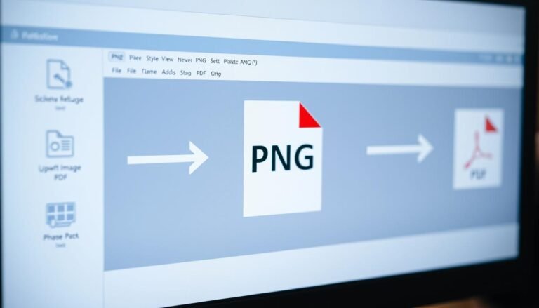 how do i convert a png file to a pdf