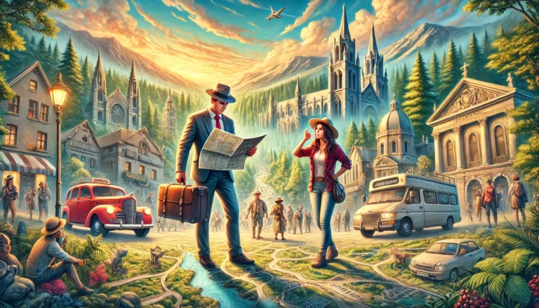 the traveler hired the wrong tour guide