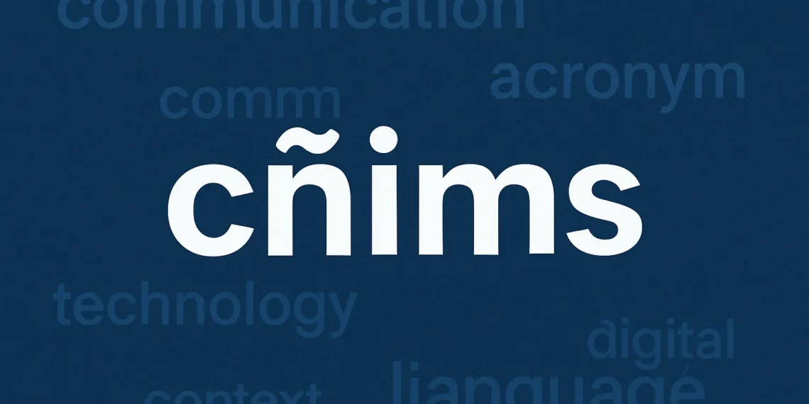 Illustration Of Teams Collaborating Online Using Cñims Framework, With Cloud Technology, Ai Tools, And Real-Time Communication.