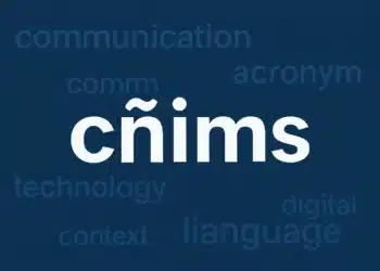 Illustration Of Teams Collaborating Online Using Cñims Framework, With Cloud Technology, Ai Tools, And Real-Time Communication.