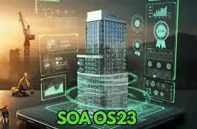 Visual Representation Of Soa Os23 Showcasing Workflow Management, Collaborative Tools, And Efficiency Enhancements For Enterprises.
