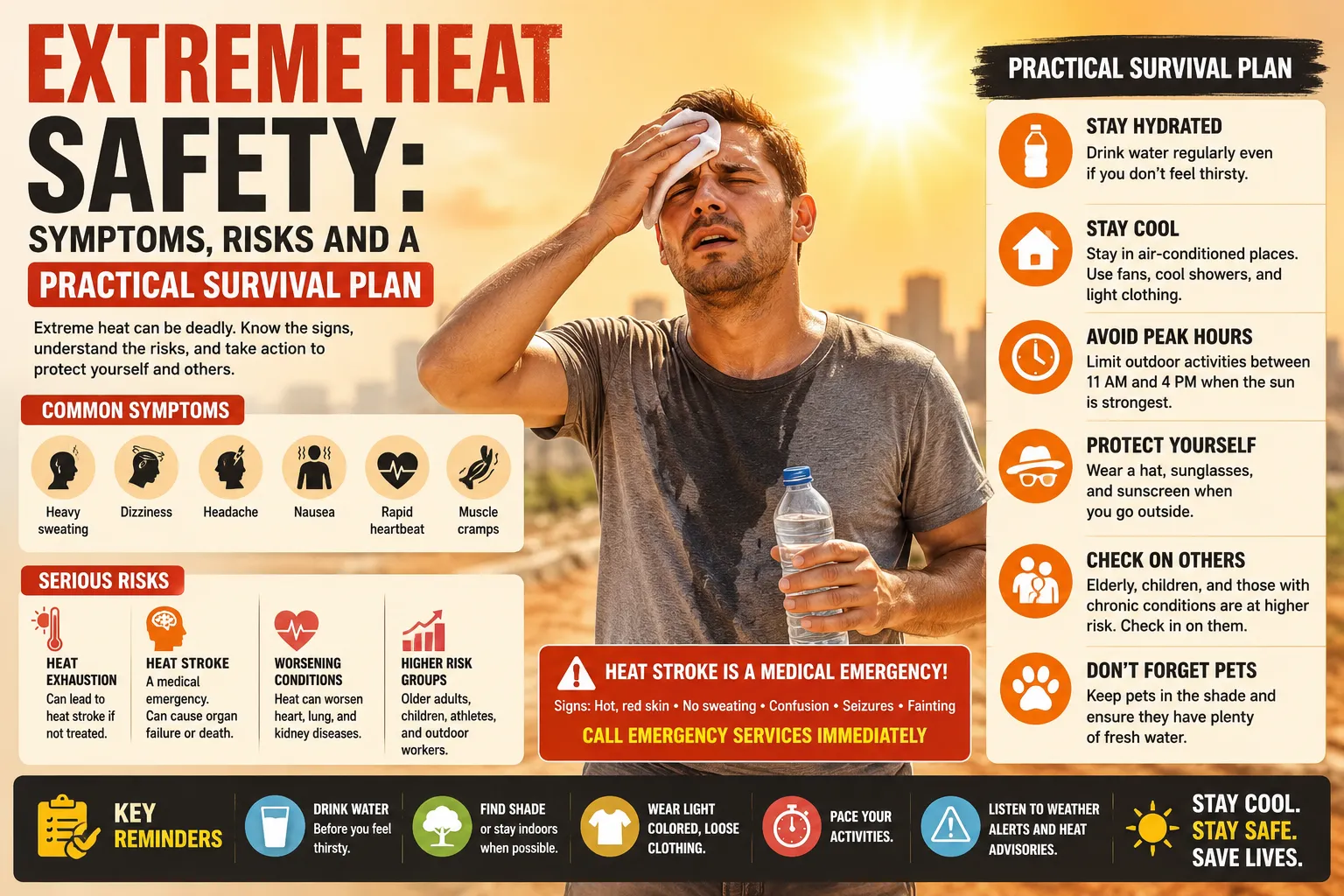 Extreme Heat Safety: How to Prepare, Stay Cool and Recognize an Emergency