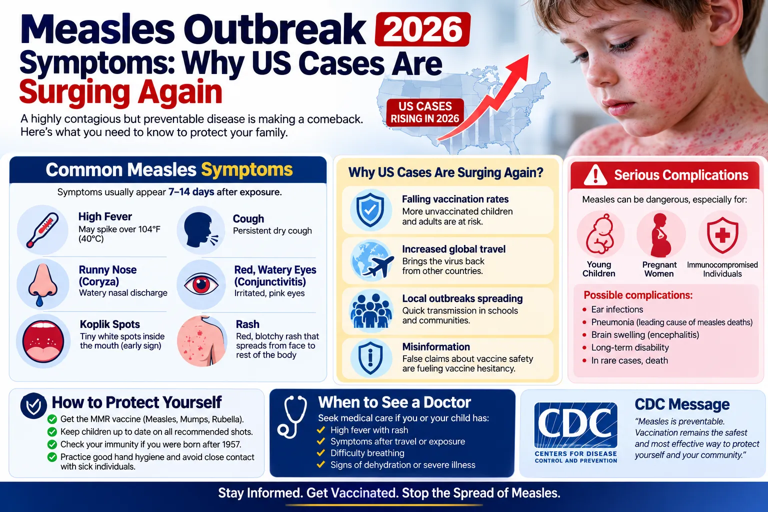 Measles Outbreak 2026 Symptoms: Why US Cases Are Surging Again