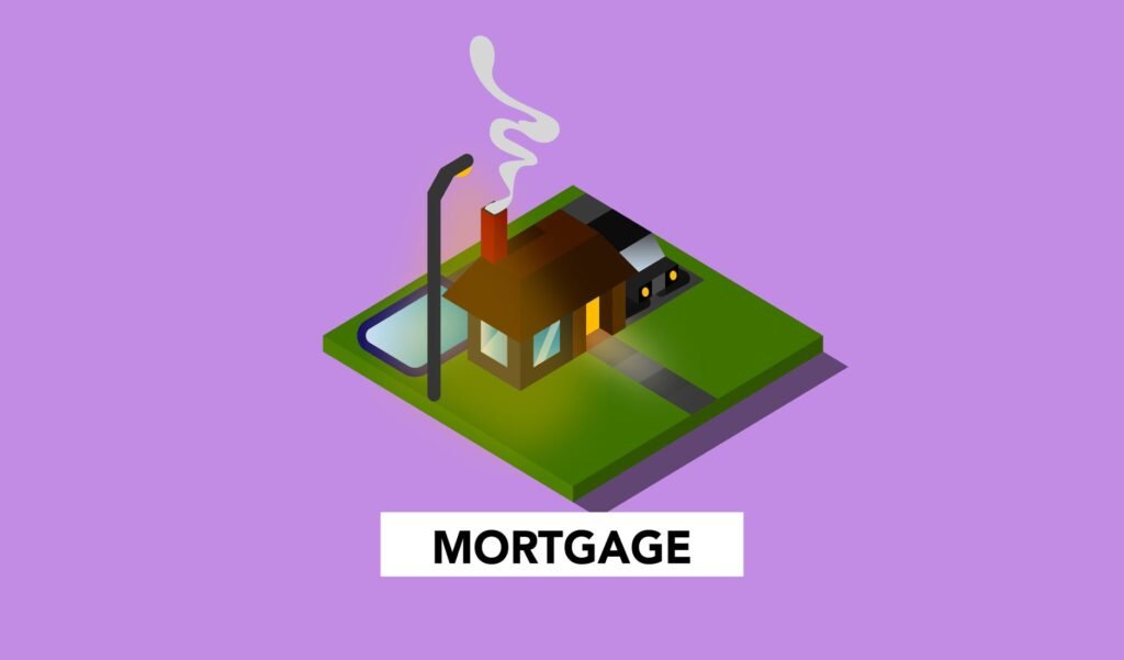 A house key on a digital tablet showing mortgage rate trends and financial data. practical detail